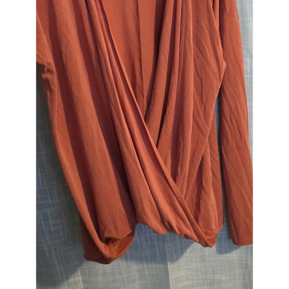 Women's Abercrombie & Fitch‎ Orange Cardigan Size L - Picture 4 of 5